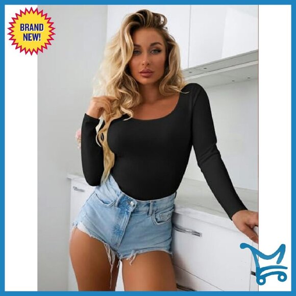 3 Pack Long Sleeve Ribbed Thermal Tops Slim Fit Basic Undershirts XS-XXL - Picture 3 of 8